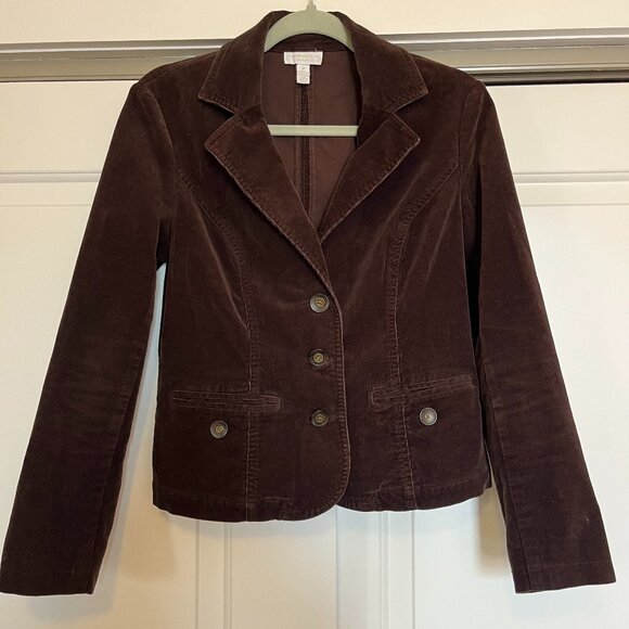 Brown Corduroy Jacket Y2K - Picture 3 of 6